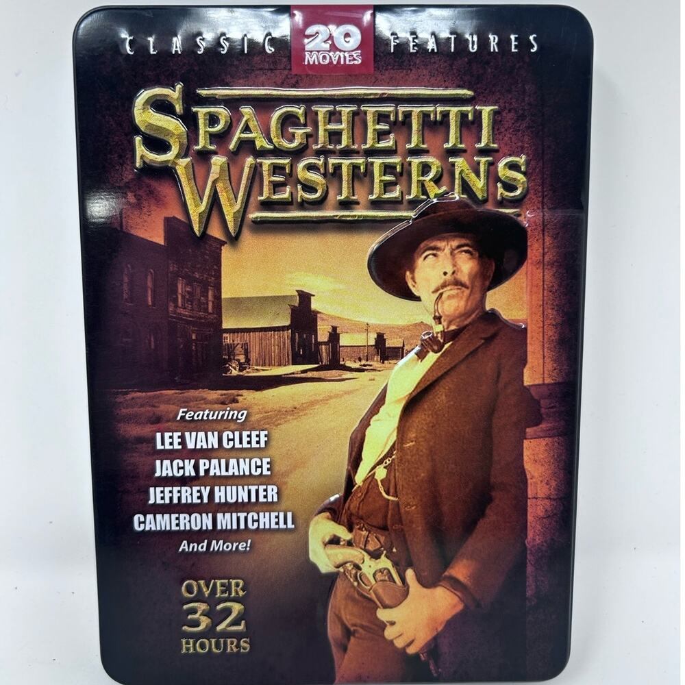 Mill Creek‎ Entertainment Spaghetti Westerns Classic Features 20 Movies 5 Disc